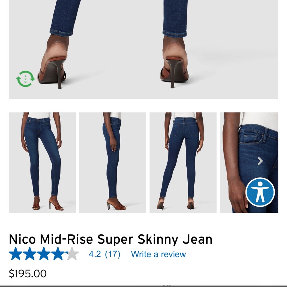 Hudson Nico Mid-Rise Super Skinny Jean